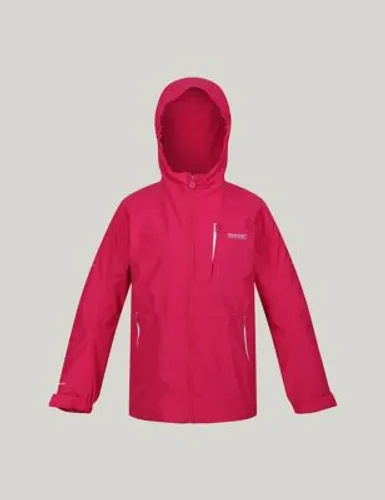 Regatta Girls Junior Calderdale II Hooded Jacket (3-14 Yrs) - 3-4 Y - Pink, Pink