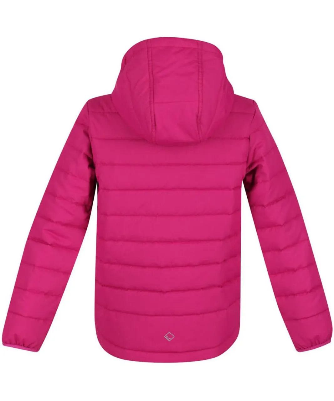 Regatta Girls Kids Junior Jacket Padded Water Repellent Helfa Zip Fastening pink