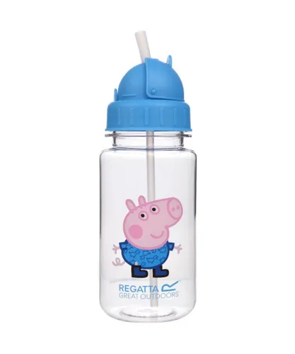 Regatta Girls Peppa Pig Lightweight Anti Spill Bottle - Blue - One Size