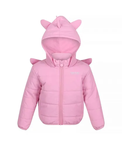 Regatta Girls Unicorn Jacket (Doll Pink)