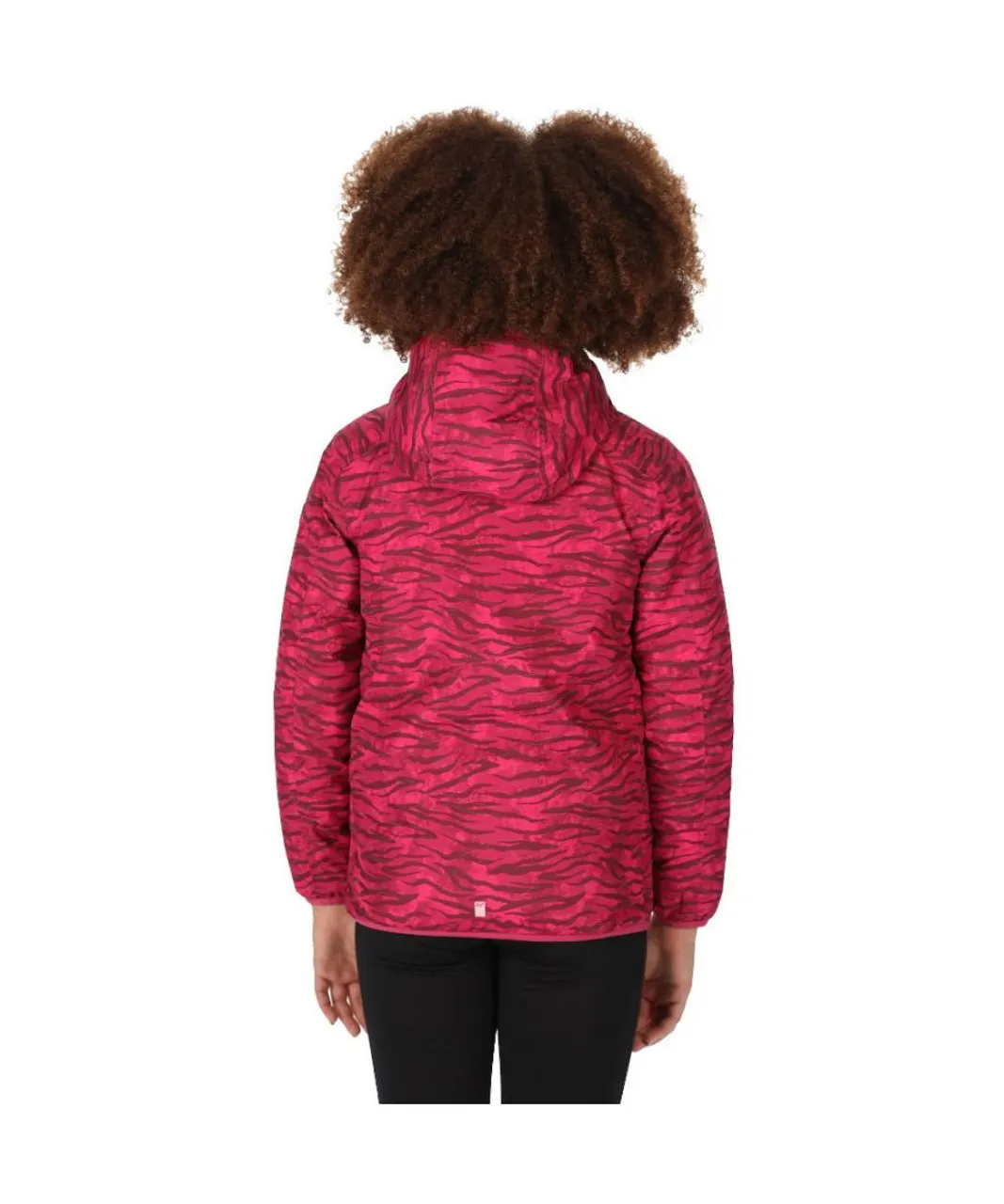 Regatta Girls Volcanics VI Waterproof Breathable Padded Coat - Pink