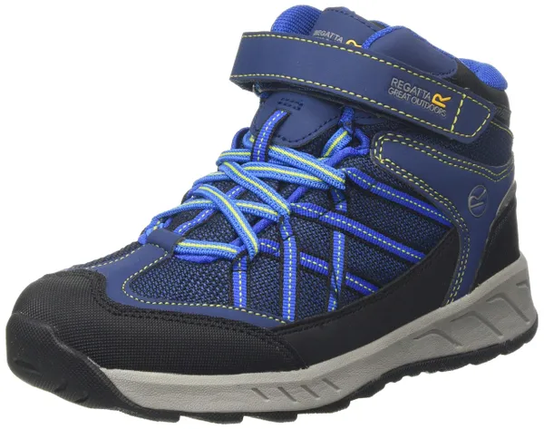 Regatta Kids Samaris V Waterproof Walking Boots - Blue Neon
