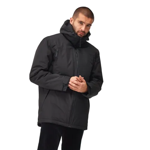 Regatta Larrick Waterproof Insulated Jacket: Black: S