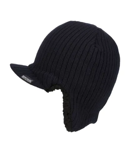 Regatta Mens Anvil Knitted Winter Hat (Navy) - One