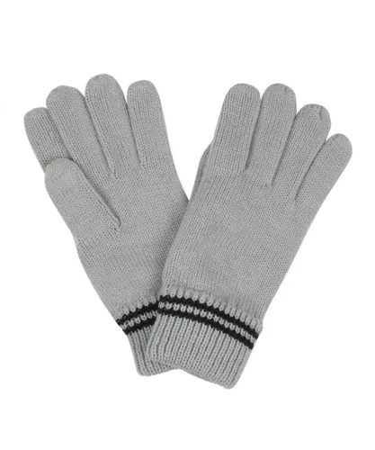 Regatta Mens Balton III Knitted Marl Gloves (Storm Grey)