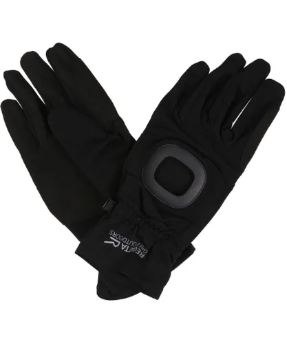 Regatta Mens Britelight Torch Reflective Gloves - Black