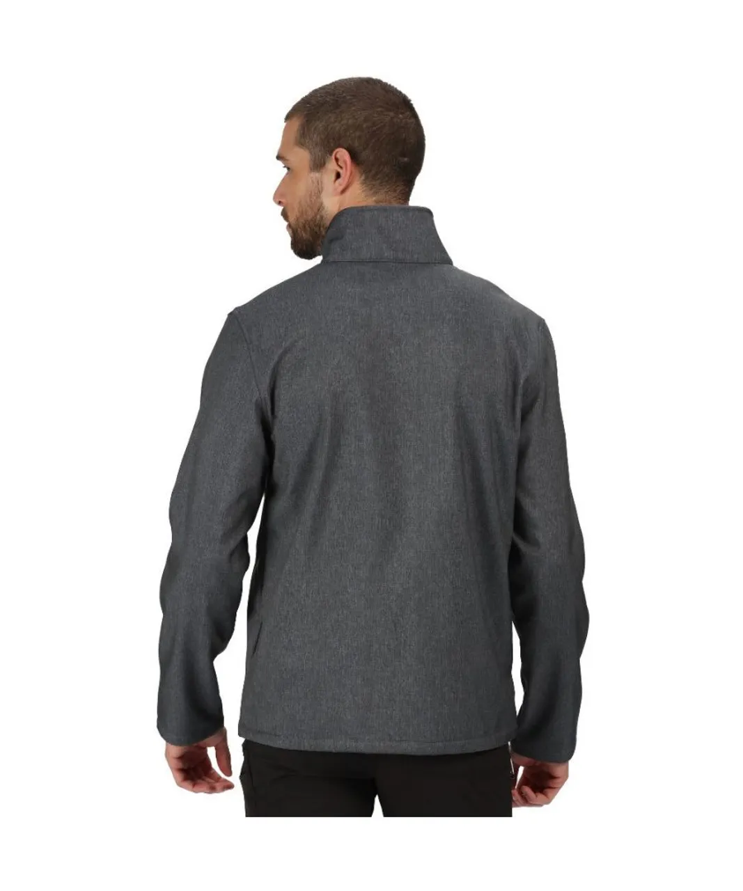 Regatta Mens Cera V Durable Wind Resistant Softshell Jacket - Grey