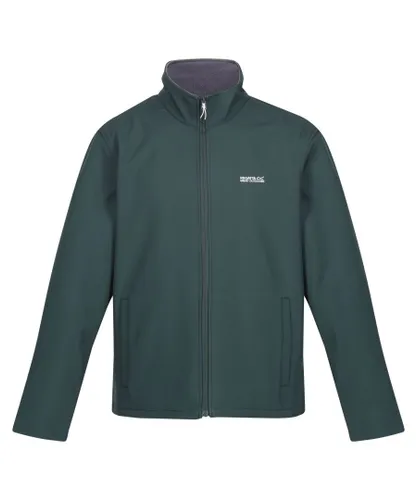 Regatta Mens Cera V Wind Resistant Soft Shell Jacket (Green Gables) - Multicolour