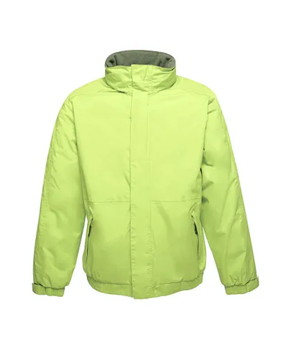 Regatta Mens Dover Waterproof Windproof Jacket (Key Lime/Seal) - Multicolour