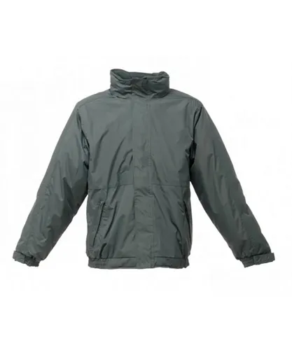 Regatta Mens Dover Waterproof Windproof Jacket (Thermo-Guard Insulation) (Dark Green/Dark Green)