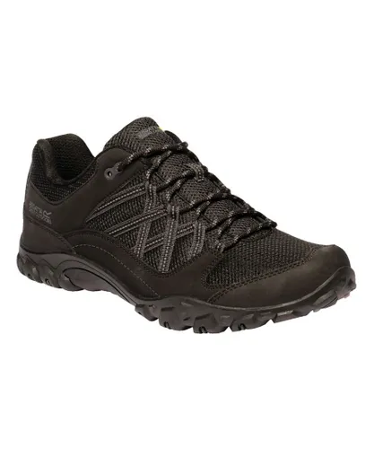 Regatta Mens Edgepoint III Low Rise Hiking Shoes - Black