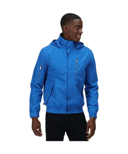 Regatta Mens Feelding Waterproof Breathable Jacket - Blue