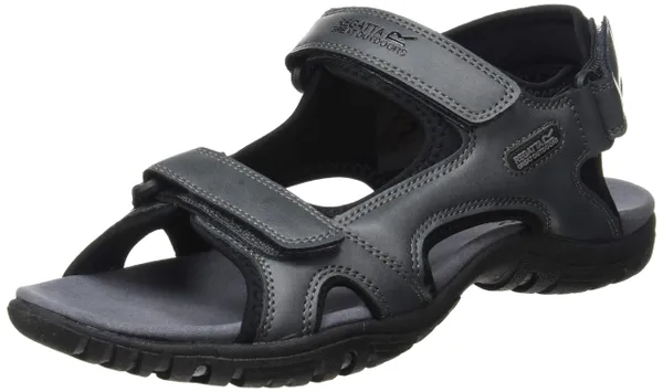 Regatta Mens Haris PU Leather Sandals - Briar