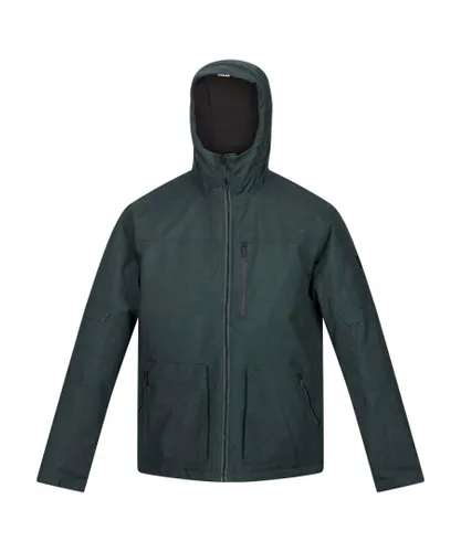 Regatta Mens Highside VII Waterproof Jacket (Green Gables) - Dark Green