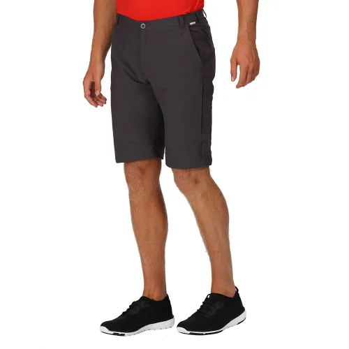 Regatta Mens Highton Long Walking Shorts (Seal Grey)