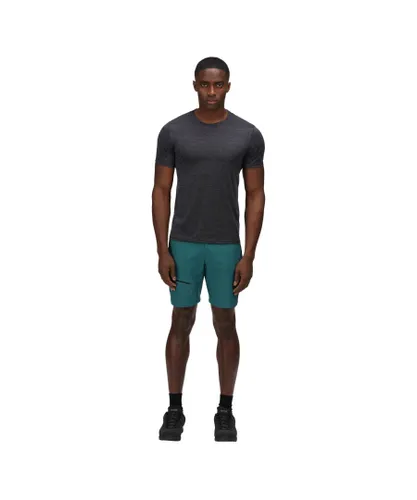 Regatta Mens Highton Pro Shorts (Pacific Green/Black)