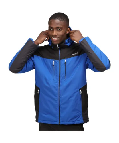 Regatta Mens Highton Stretch Ii Waterproof Breathable Jacket - Blue