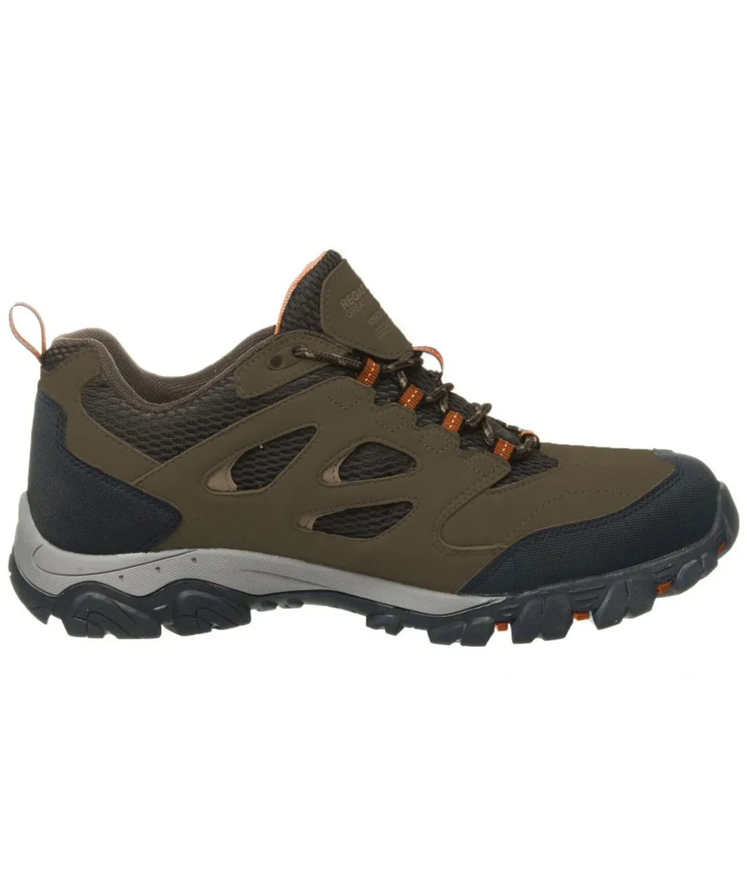 Regatta Mens Holcombe IEP Low Hiking Boots (Bayleaf/Burnt Umber) - Multicolour