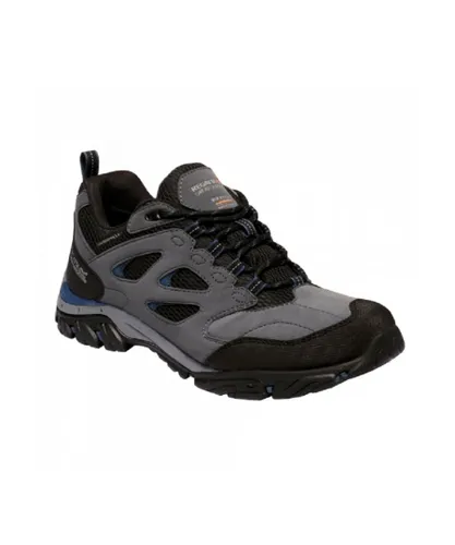 Regatta Mens Holcombe IEP Low Hiking Boots (Granite/Dark Denim) - Multicolour