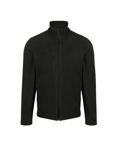 Regatta Mens Honesty Made Recycled Fleece Jacket (Black)