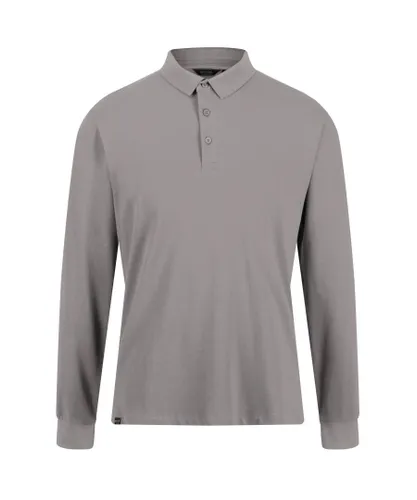 Regatta Mens Kaleb Polo Shirt (Mineral Grey) - Multicolour Cotton