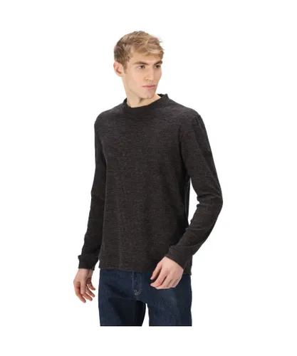Regatta Mens Leith Jumper Sweater - Grey