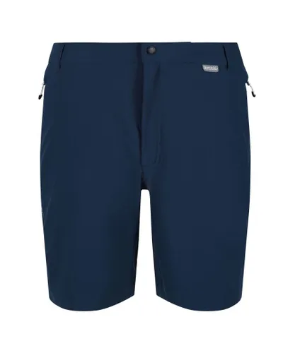 Regatta Mens Mountain II Shorts (Moonlight Denim) - Navy/Blue
