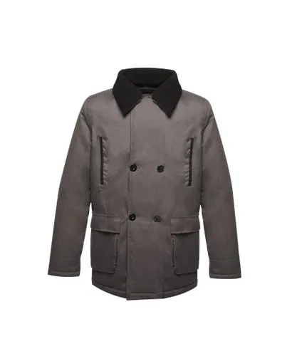 Regatta Mens Originals Whitworth Double Breasted Jacket (Ash) - Grey