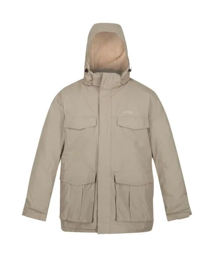 Regatta Mens Palben Durable Waterproof Insulated Jacket - Brown