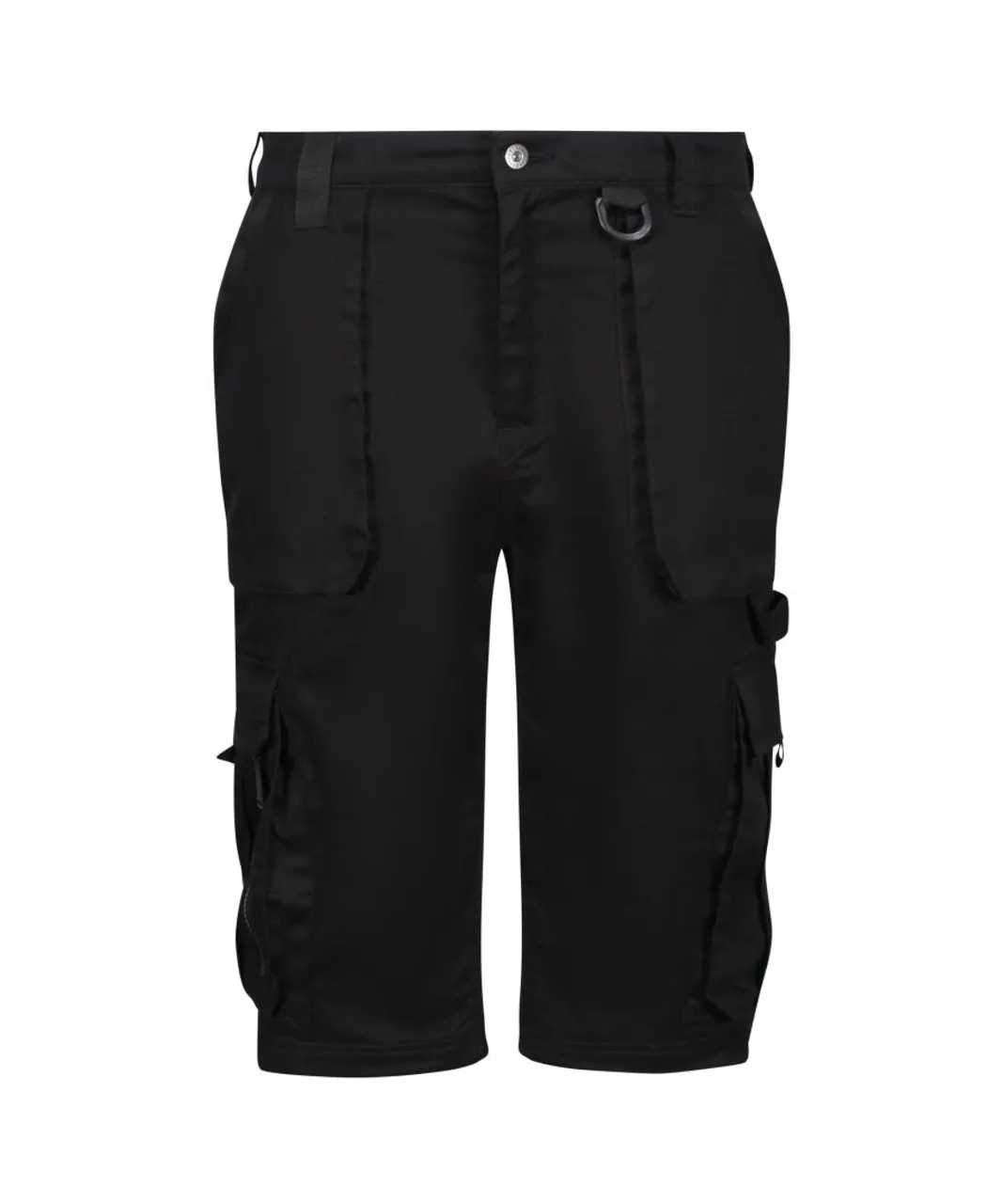 Regatta Mens Pro Utility Cargo Shorts (Black)