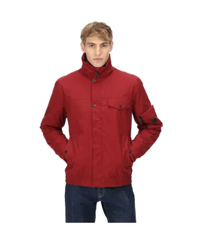Regatta Mens Raynor Waterproof Insulated Jacket - Red