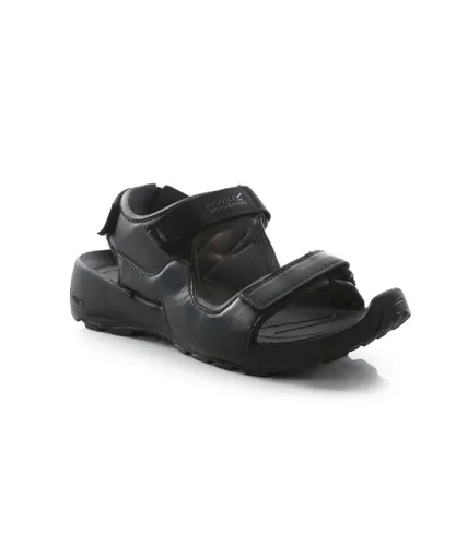 Regatta Mens Samaris Sandals (Black/Briar)