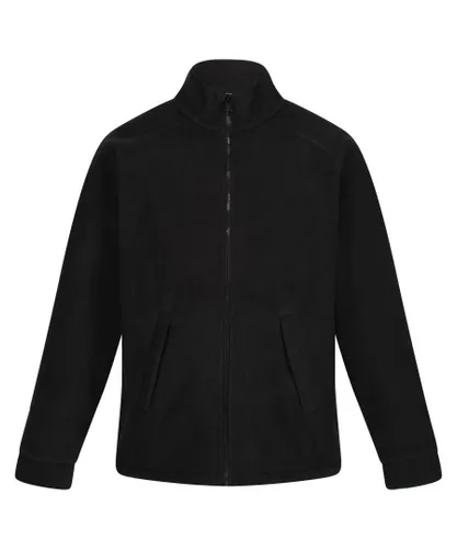 Regatta Mens Sigma Symmetry Heavyweight Anti-Pill Fleece Jacket (380 GSM) (Black)