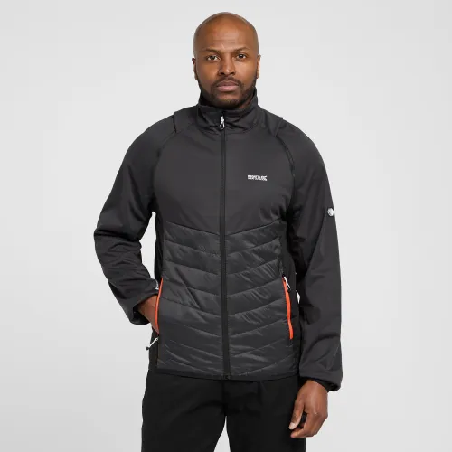 Regatta Men's Steren Hybrid Softshell Jacket - Grey, GREY