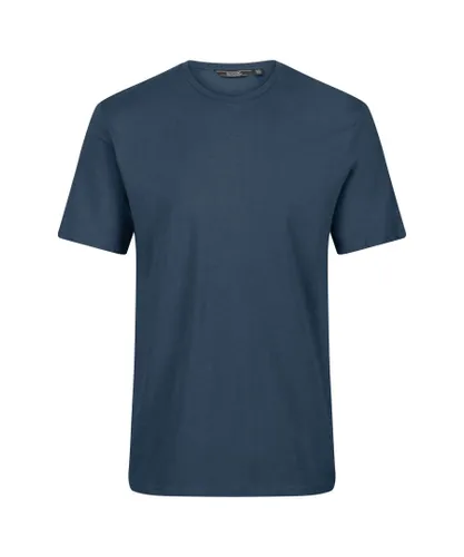 Regatta Mens Tait Lightweight Active T-Shirt (Moonlight Blue) - Multicolour Cotton