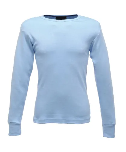 Regatta Mens Thermal Underwear Long Sleeve Vest / Top (Blue)