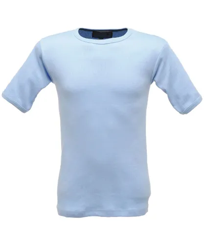 Regatta Mens Thermal Underwear Short Sleeve Vest / T-Shirt (Blue)