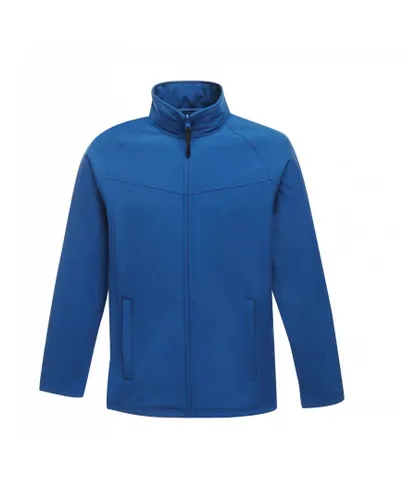 Regatta Mens Uproar Lightweight Wind Resistant Softshell Jacket (Oxford) - Grey