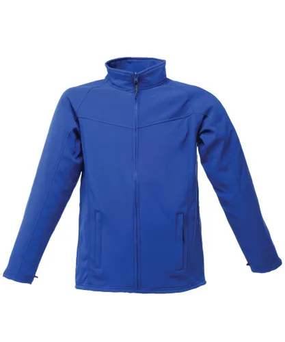 Regatta Mens Uproar Lightweight Wind Resistant Softshell Jacket (Royal Blue/Seal Grey) - Navy/Blue