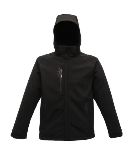 Regatta Mens X-Pro Repeller Softshell Jacket (water Repellent) (Black)