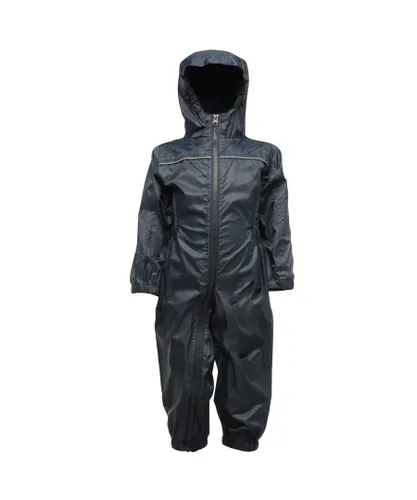 Regatta Professional Baby/Kids Paddle All In One Rain Suit - Navy