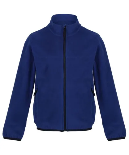 Regatta Professional Boys Full Zip Micro Fleece Jacket - Blue