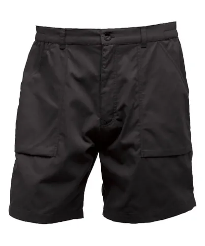 Regatta Professional Mens Action Polycotton Workwear Walking Shorts - Black