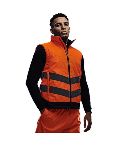 Regatta Professional Mens HiVs Pro Waterproof Bodywarmer - Red