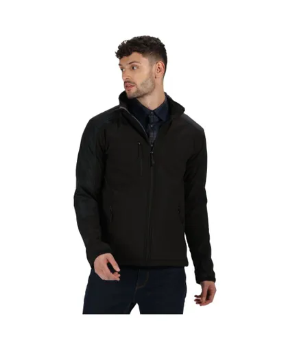 Regatta Professional Mens Honestly Made Softshell Jacket - Black