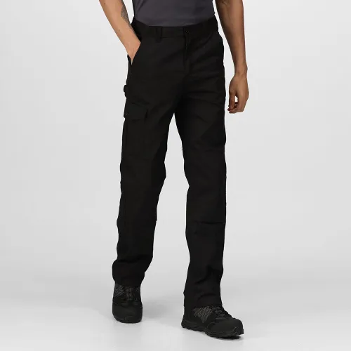 Regatta Professional Mens Pro Cargo Trousers (Black)