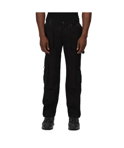 Regatta Professional Mens Pro Durable Utility Work Trousers - Black