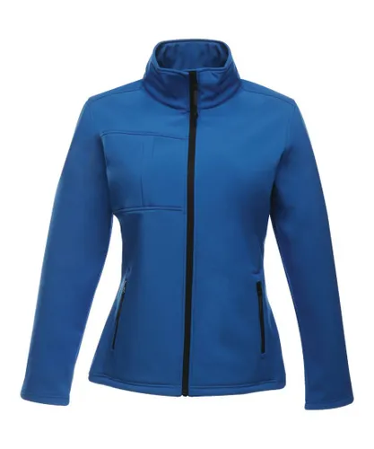 Regatta Professional Womens Ladies Octagon II 3 Layer Softshell Jacket - Blue