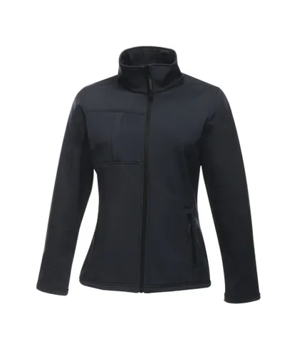 Regatta Professional Womens/Ladies Octagon II Waterproof Softshell Jacket - Navy
