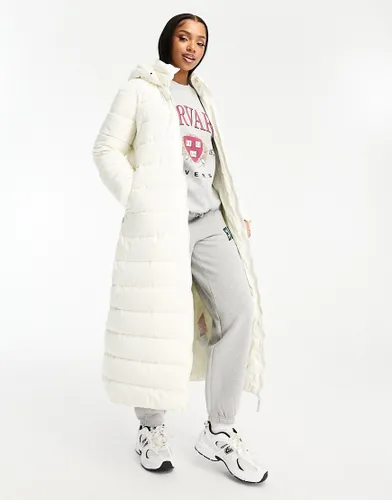 Regatta Quilted long Jacket with inner pocket in white